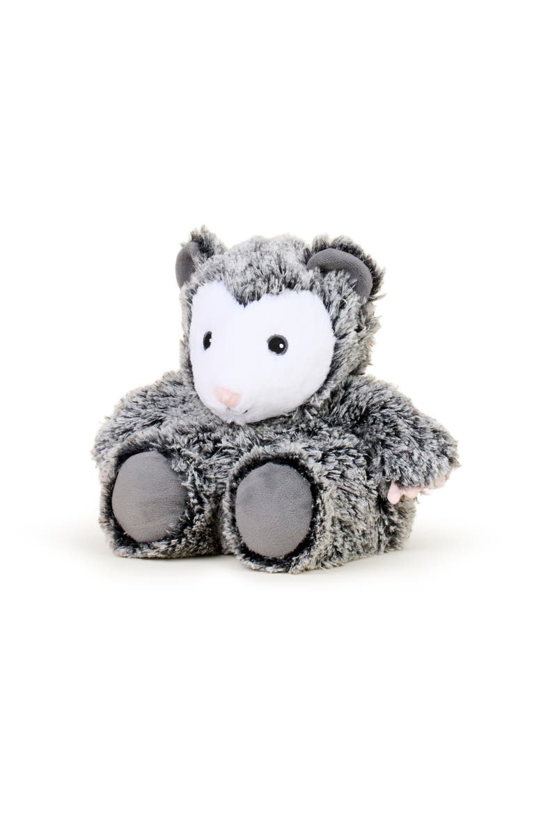 Warmies Opossum Plush Toy, Main, color, Dark Gray