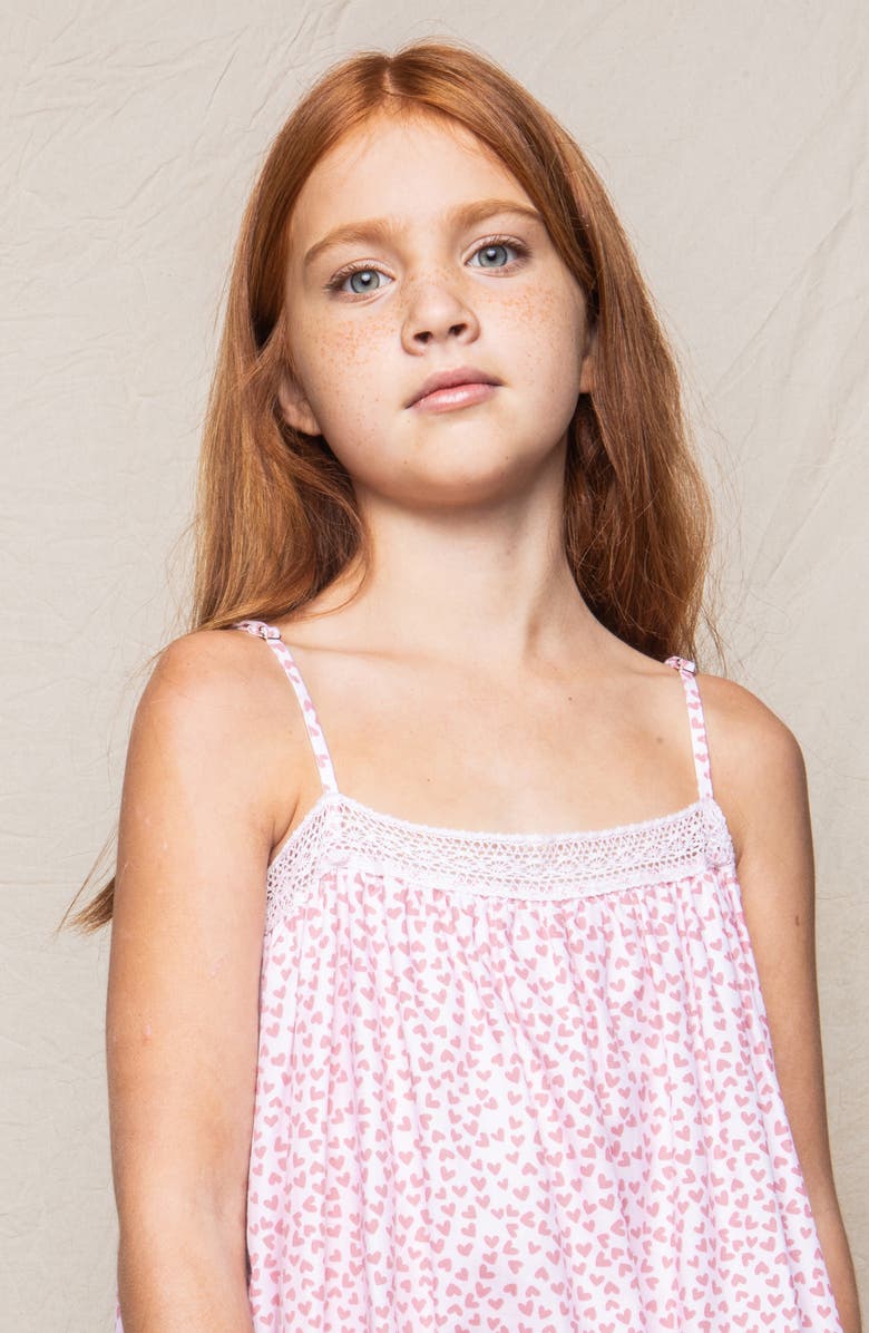 Petite Plume Kids' Lily Sweethearts Nightgown, Alternate, color, 
