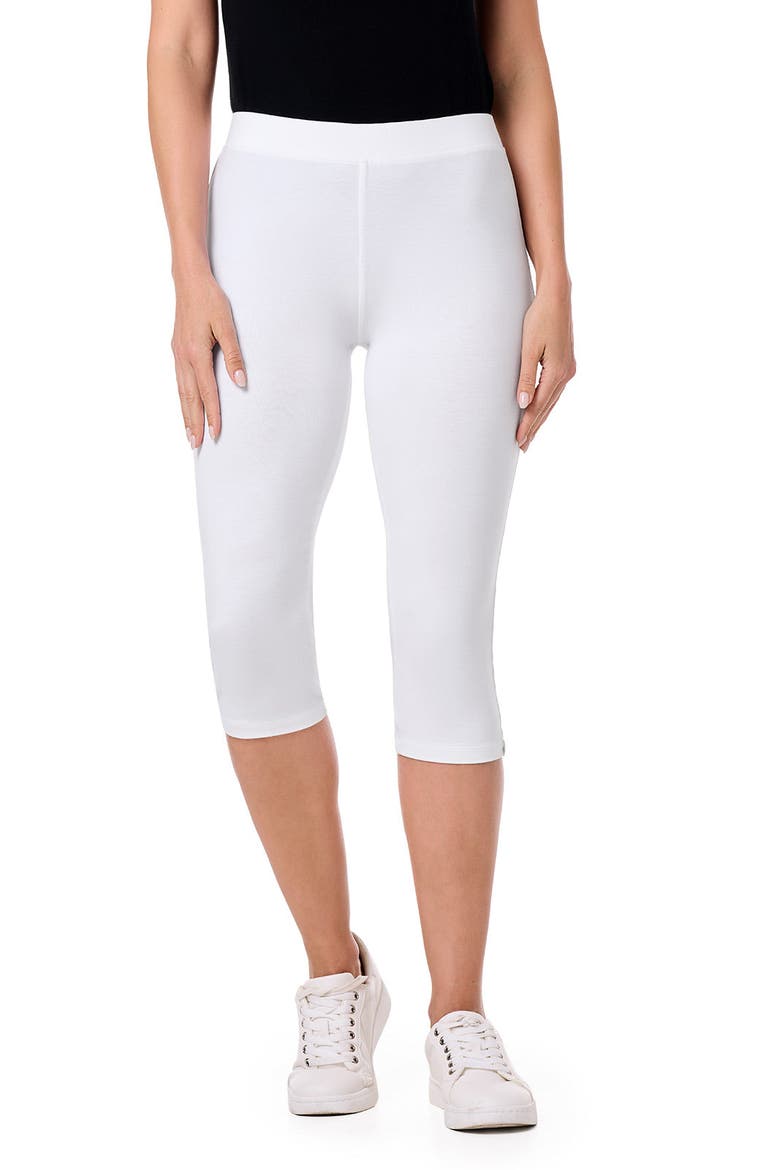 Monterey Summer Capris, UPF 50+ Sun Protection, Alternate, color, White