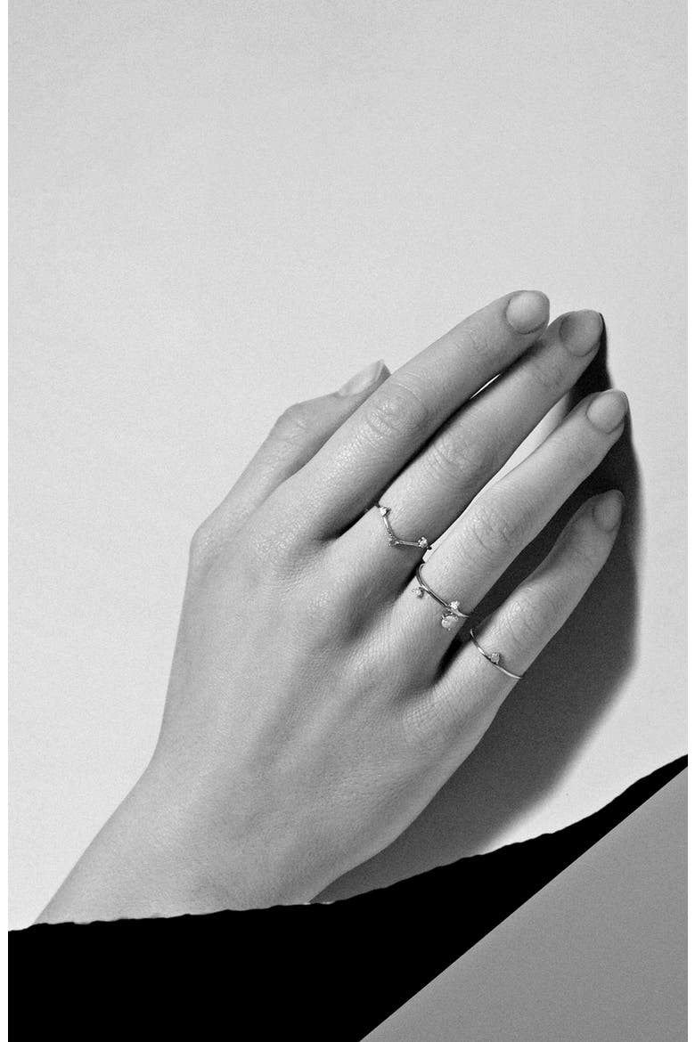 Counting Collection Three-Step Balloon Lapis & Sapphire Ring (Nordstrom Exclusive), Alternate, color, YELLOW GOLD