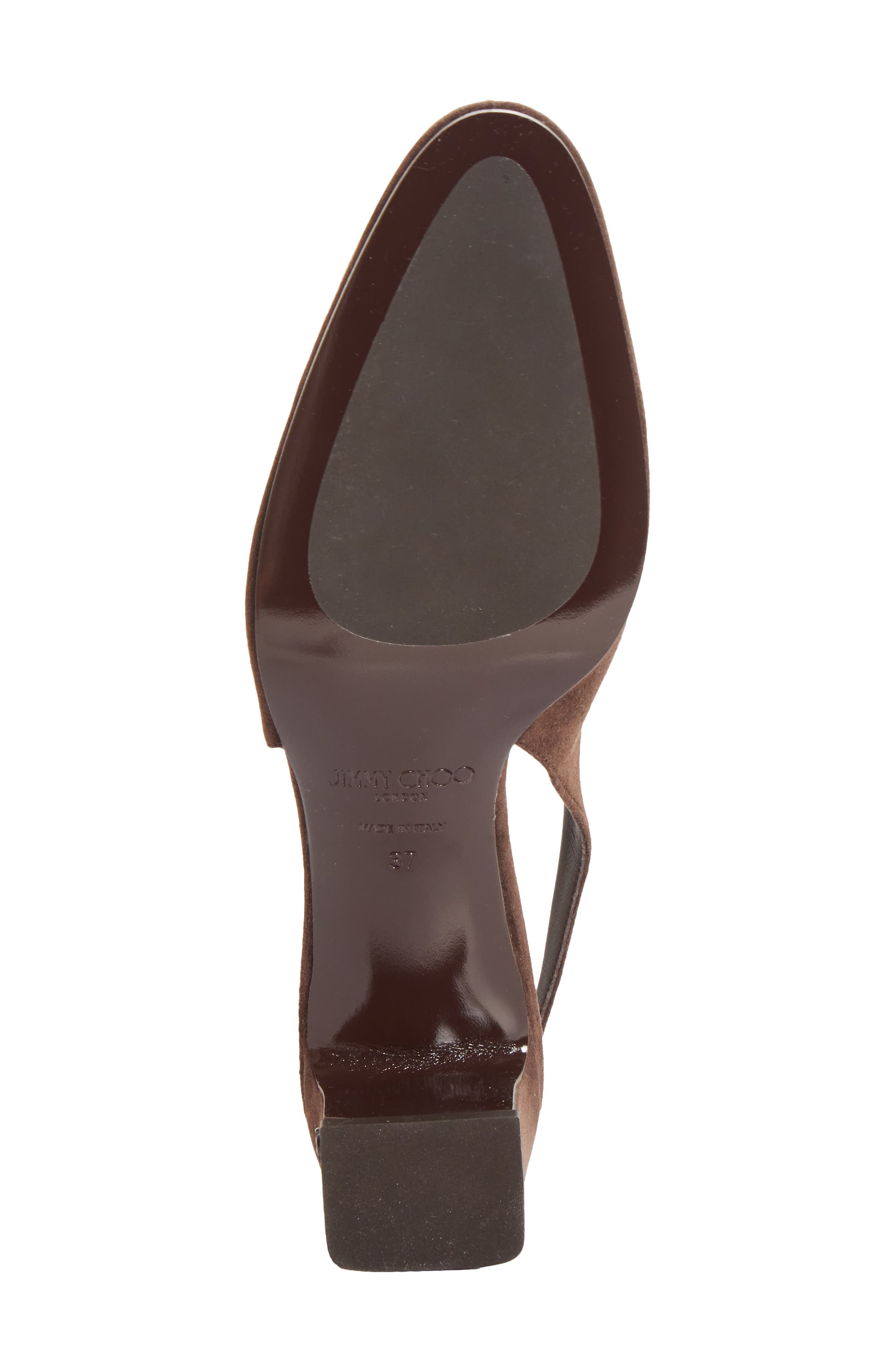 Eyla Slingback Pump, Alternate, color, CHOCOLATE