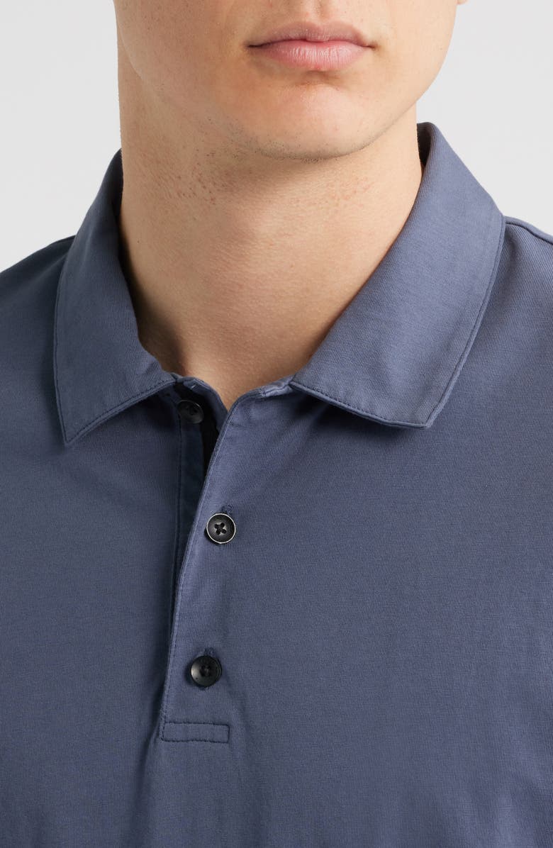 rag & bone Men's Principal Jersey Organic Cotton Polo, Alternate, color, Ombre