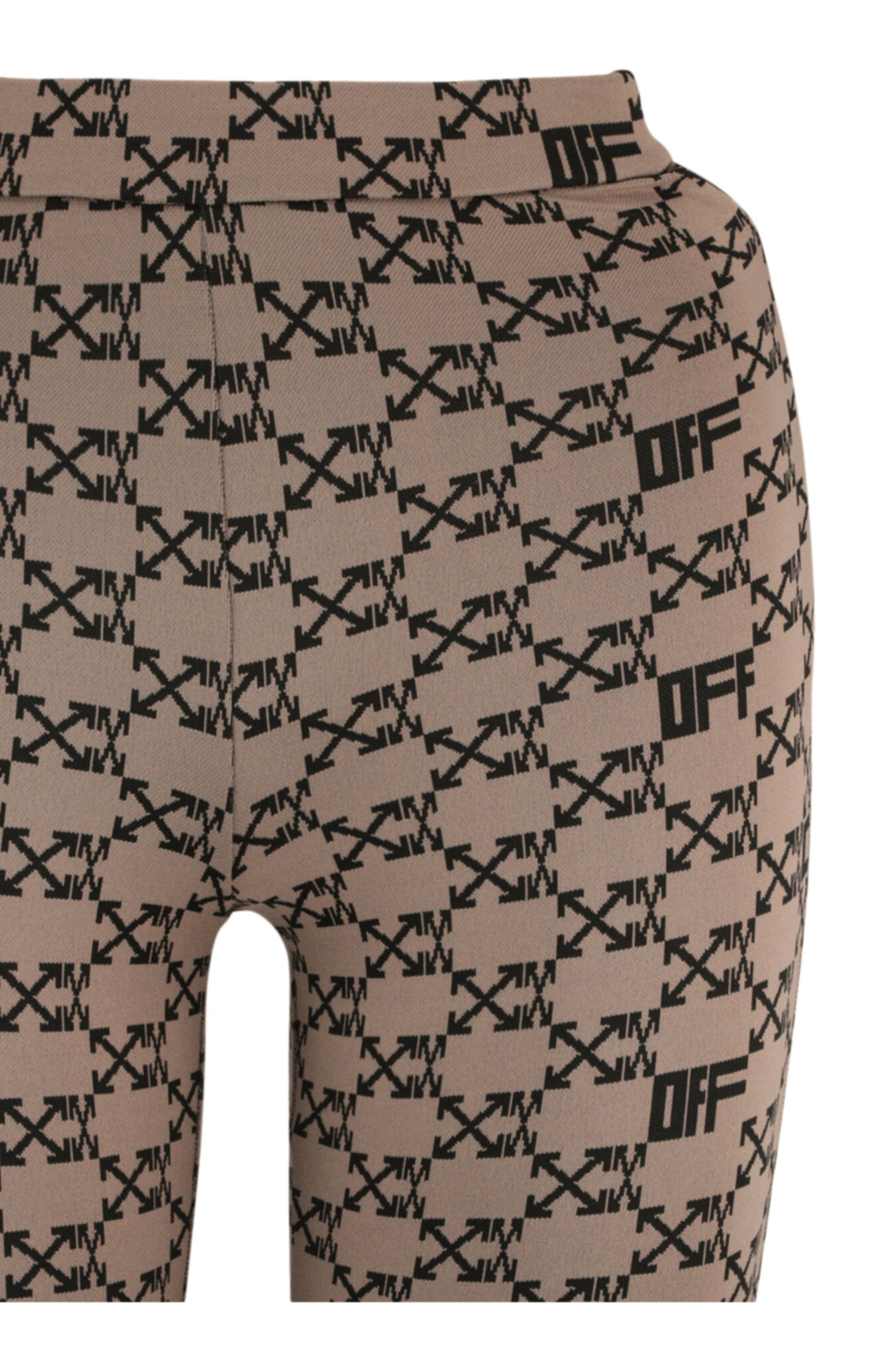 Off-White Logo Monogram Split Hem Leggings (Women) | Nordstromrack