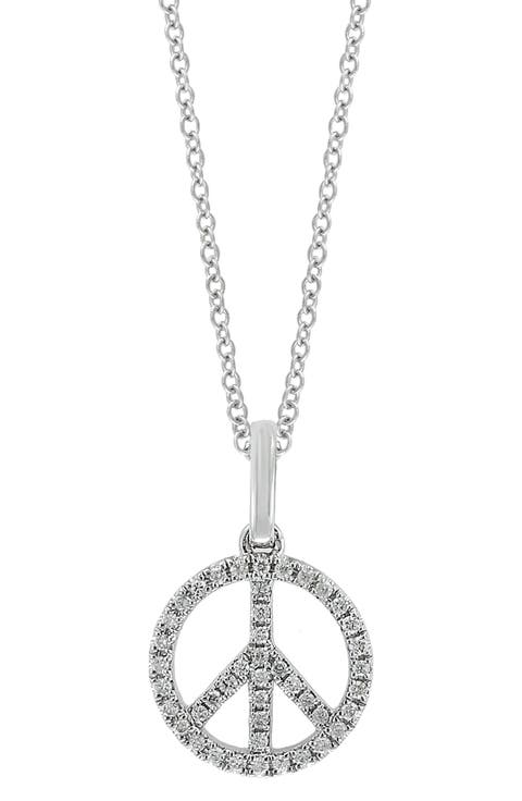 Diamond Pavé Pendant Necklace - 0.12ctw