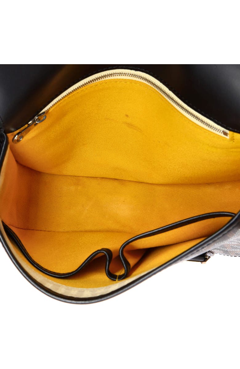 Pre-Owned Goyard Belvedere Messenger Bag Coated Canvas PM, Alternate, color, Black