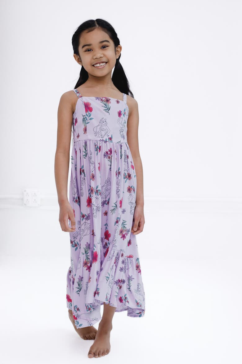 Princess Sleeveless Maxi Dress, Alternate, color, Princess Lilac