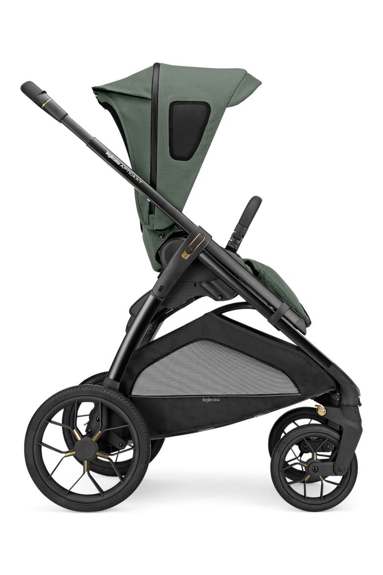 Aptica XT Stroller & Bassinet+Stand, Alternate, color, TAIGA GREEN