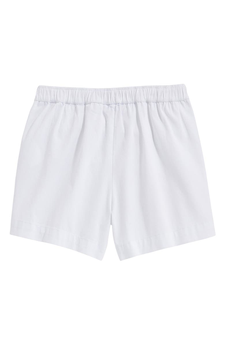 vineyard vines Kids' Stretch Cotton Twill Shorts, Alternate, color, White Cap