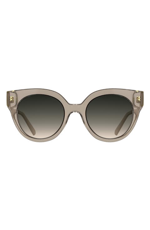 Dira 51mm Gradient Tea Cup Sunglasses