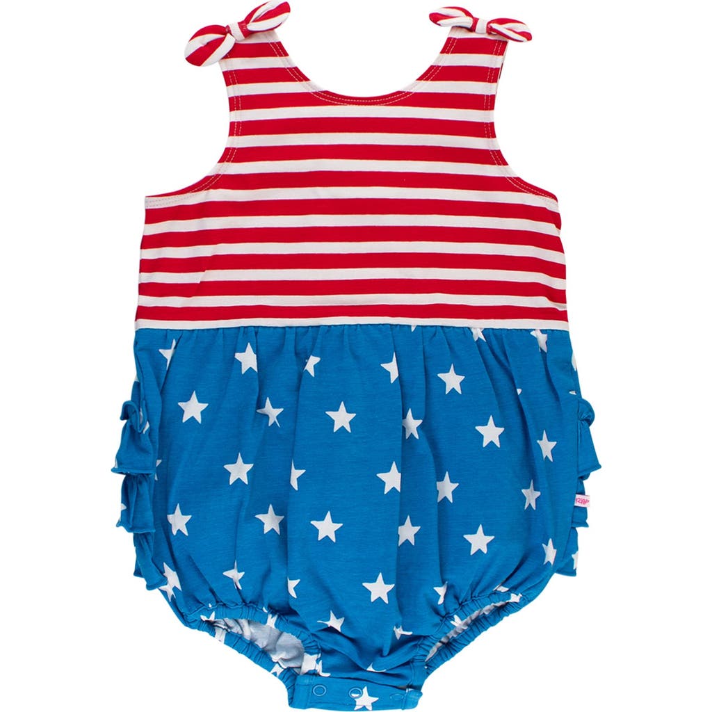 Rufflebutts Baby/toddler Knit Tie Shoulder Bubble Romper
