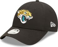 New Era Women's New Era Black Jacksonville Jaguars Simple 9FORTY Adjustable Hat