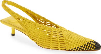 Cubisto Banane Pointed Toe Slingback Pump