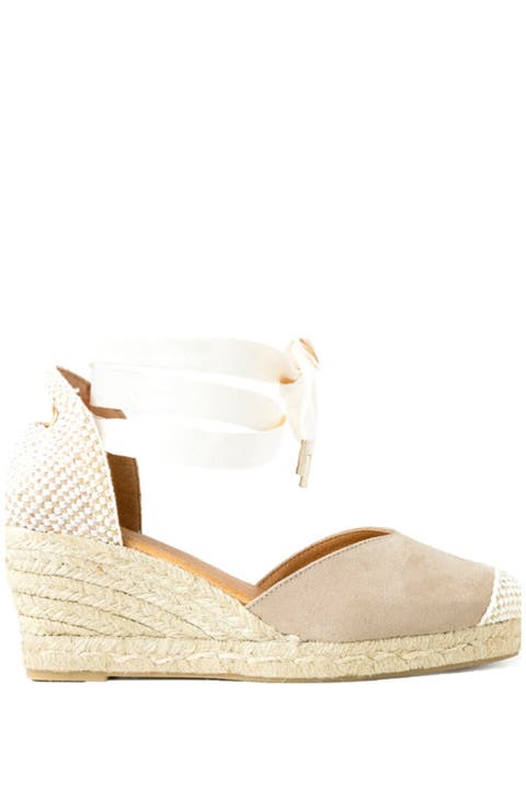 Jimena Mid Laces Espadrille Sandal