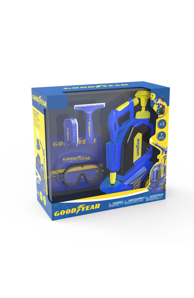 Good Year Water Pressure Car Cleaner Set, Main, color, Navy