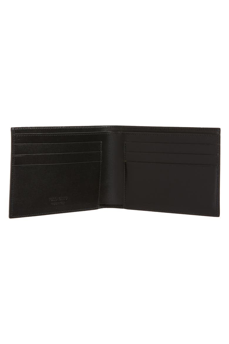 Classic Leather Bifold Wallet, Alternate, color, NERO