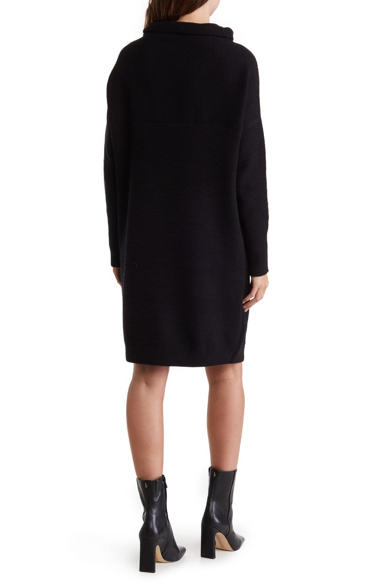 RDI Funnel Neck Above Knee Sweater Dress, Alternate, color, 