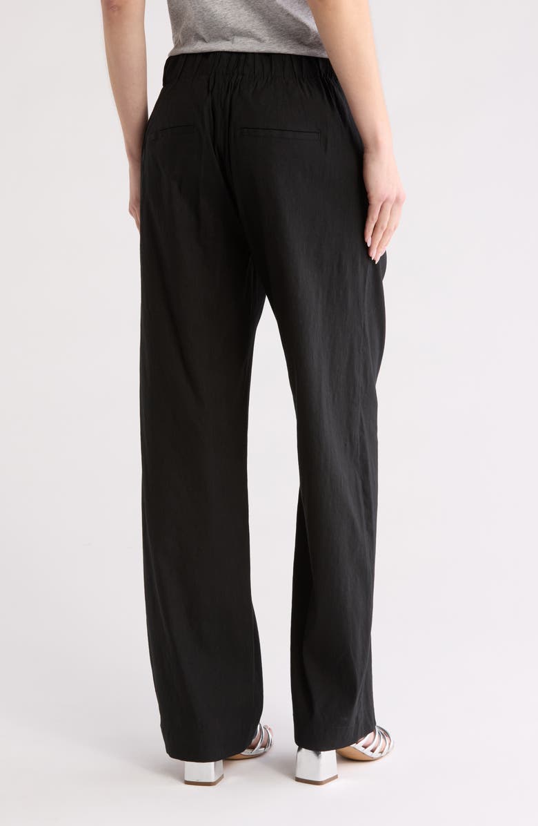 Vince Pleated Pull-On Pants, Alternate, color, 