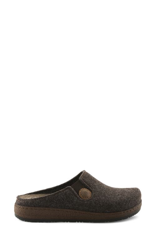 Flexus By Spring Step Cozily Wool Clog In Burgundy