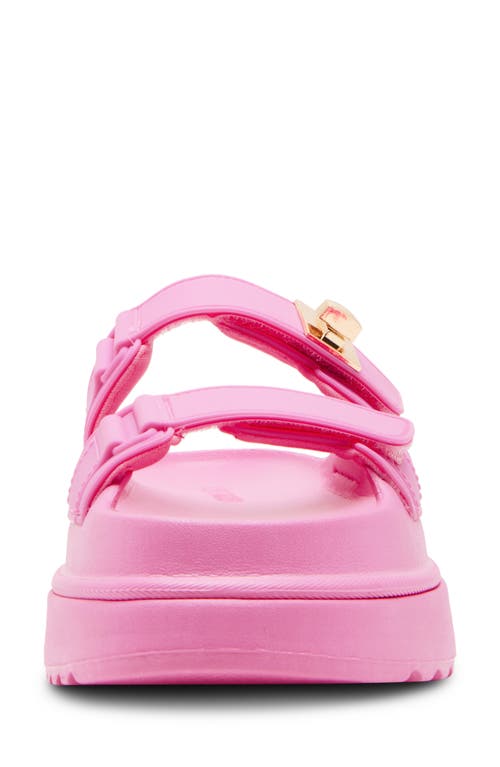 Steve Madden Bigschmona Platform Sandal In Pink