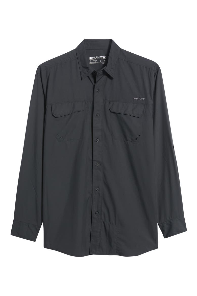 VentTEK Outbound Classic Fit Performance Shirt, Alternate, color, BLACK