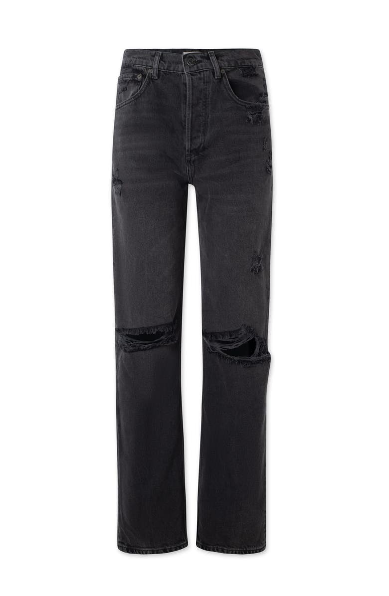 Boyish The Ziggy Straight Leg High Rise Jeans, Main, color, Fatal Attraction