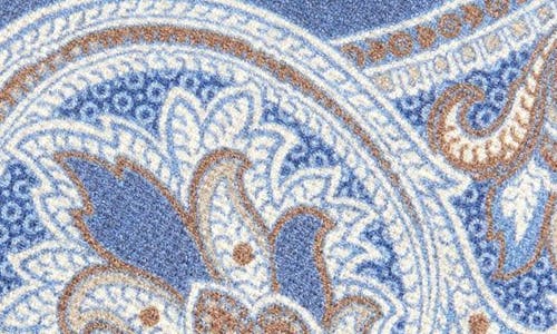 David Donahue Paisley Silk Tie In Brown