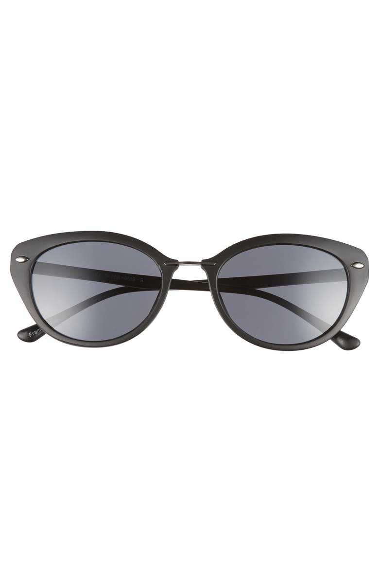 BP. 51mm Oval Sunglasses, Alternate, color, 