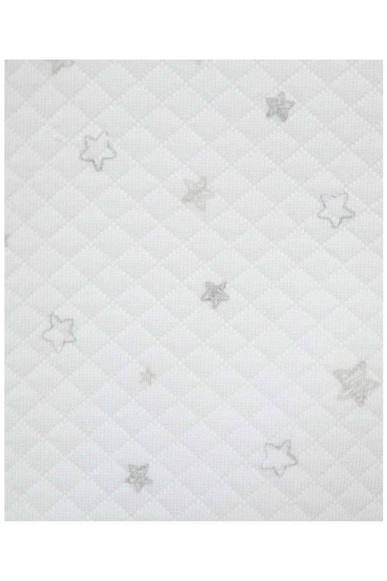 Kids' Stars Quilted Footie & Beanie Set, Alternate, color, WHITE
