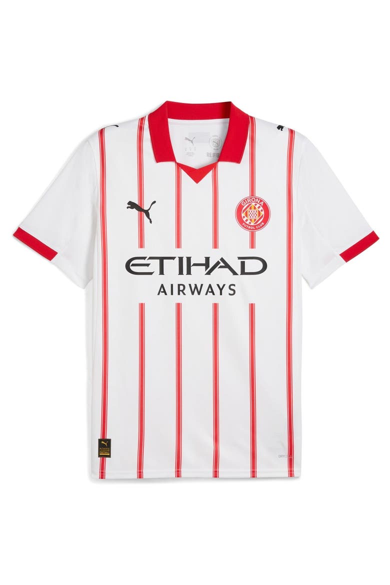 Men's Puma  White Girona FC 2025/26 Replica Home Jersey, Alternate, color, White