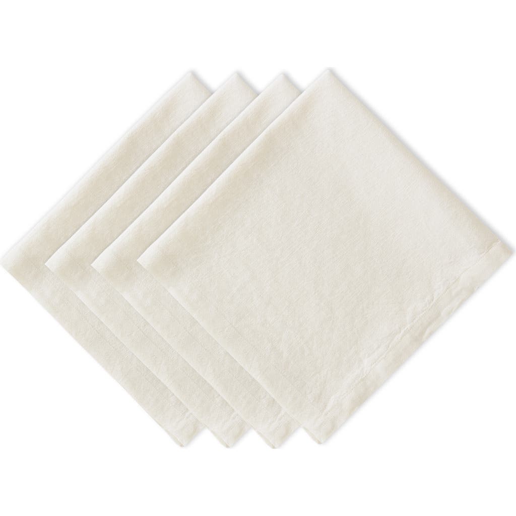 Dii Linen Napkin Set/4 In Brown