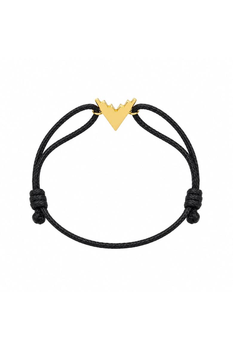 Valor Cord Bracelet, Alternate, color, Gold