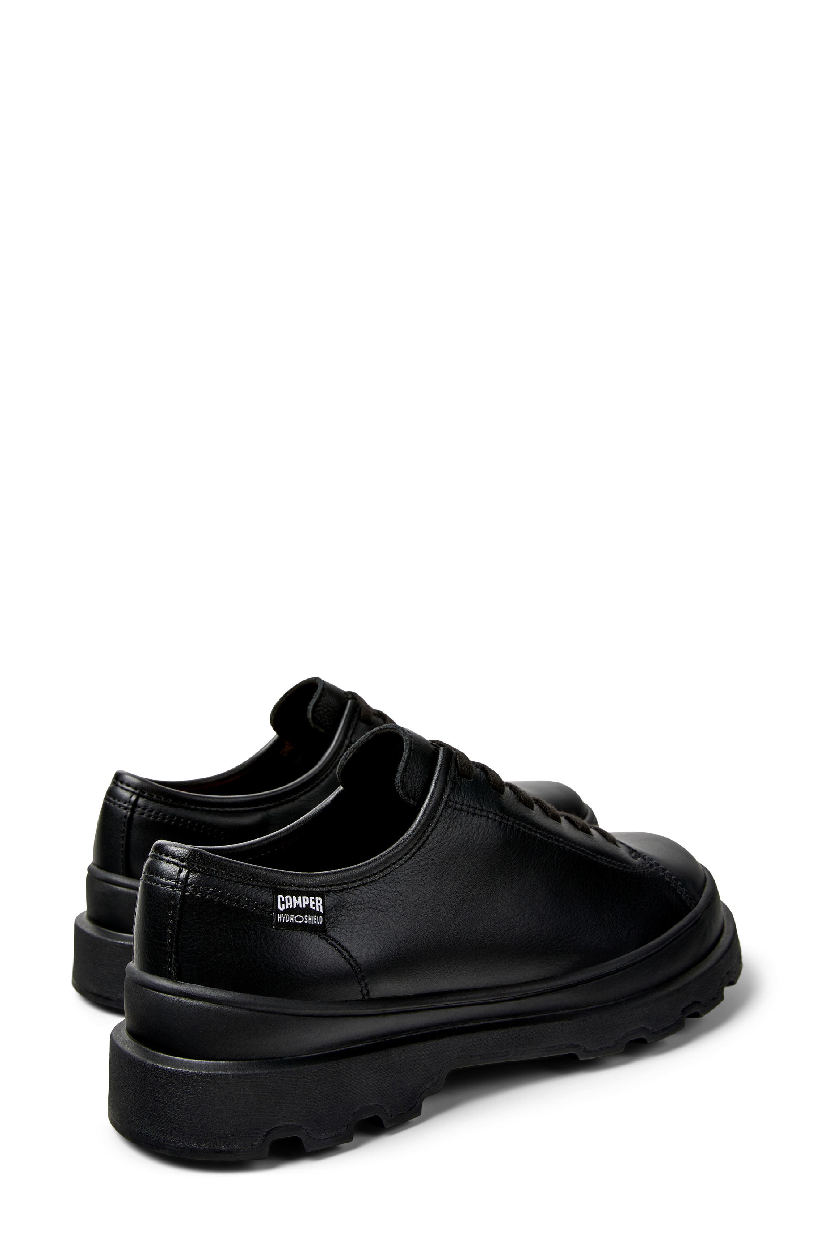 Brutus Leather Derby, Alternate, color, BLACK