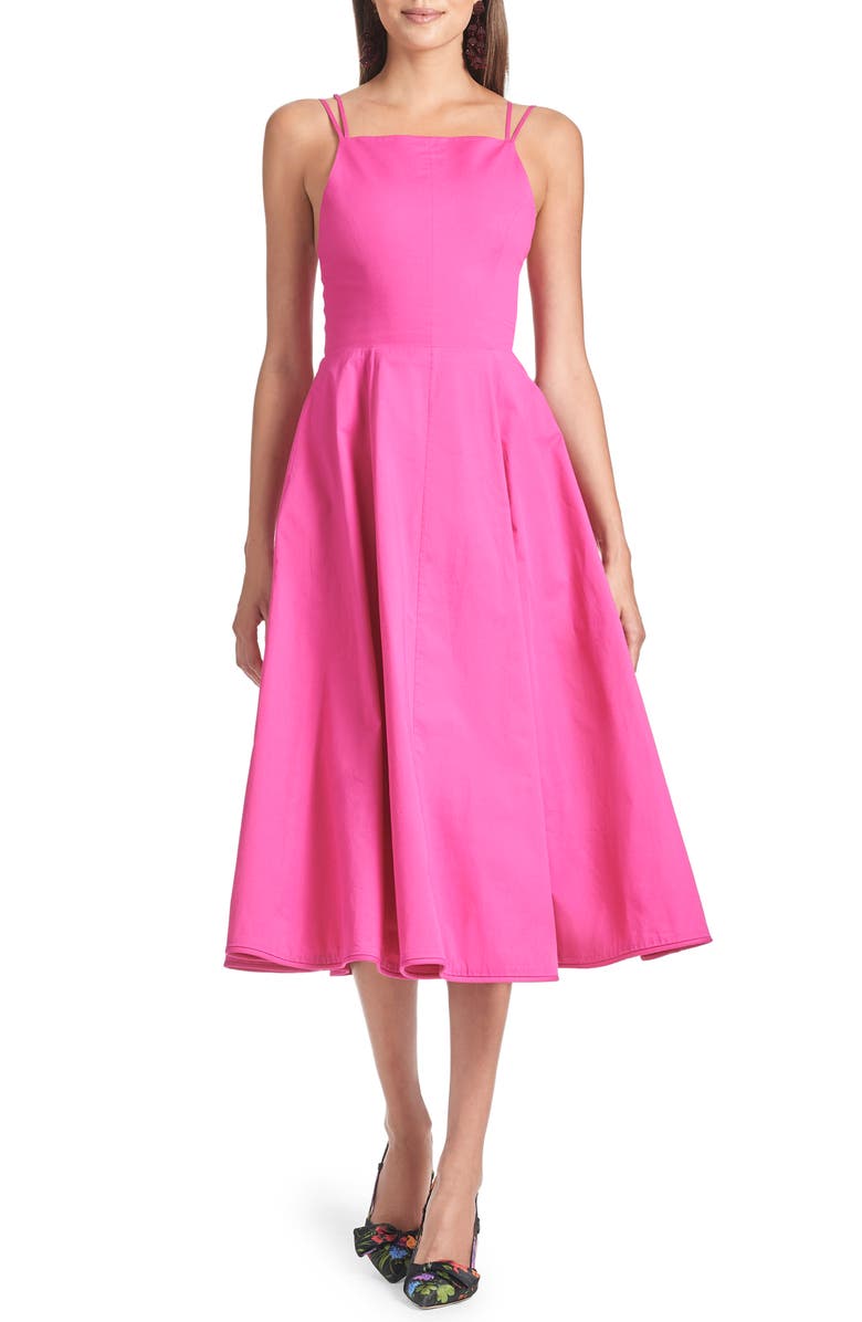 Sachin & Babi Jacinta Fit & Flare Midi Dress, Main, color, 
