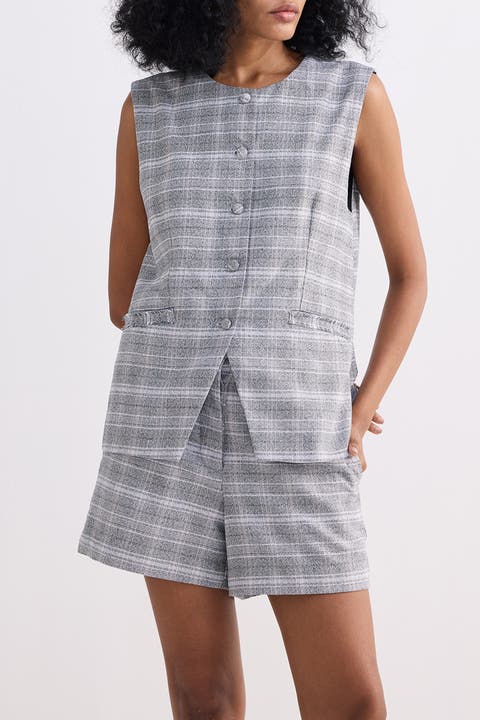 【THE CENTAUR】 LACE TWEED SHORTS Women's Tweed Shorts | Nordstrom