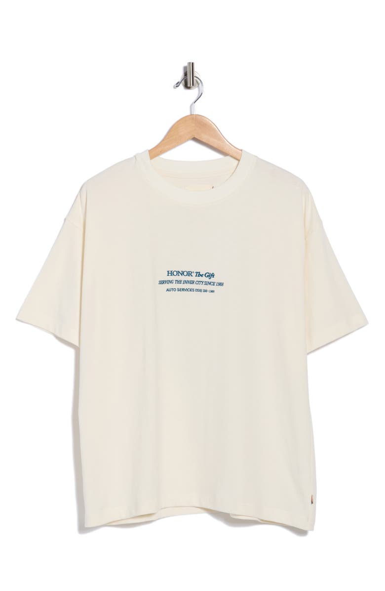 HONOR THE GIFT Community Oversize T-Shirt, Main, color, White