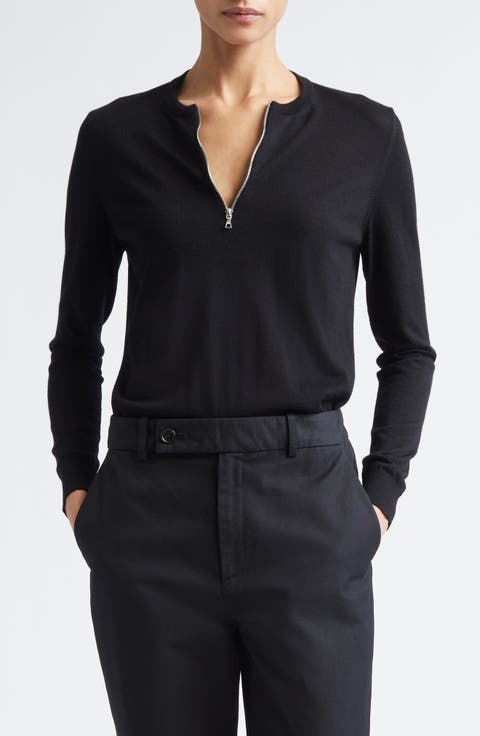 Mallory Half Zip Sweater