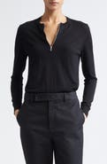 PARTOW Mallory Half Zip Sweater