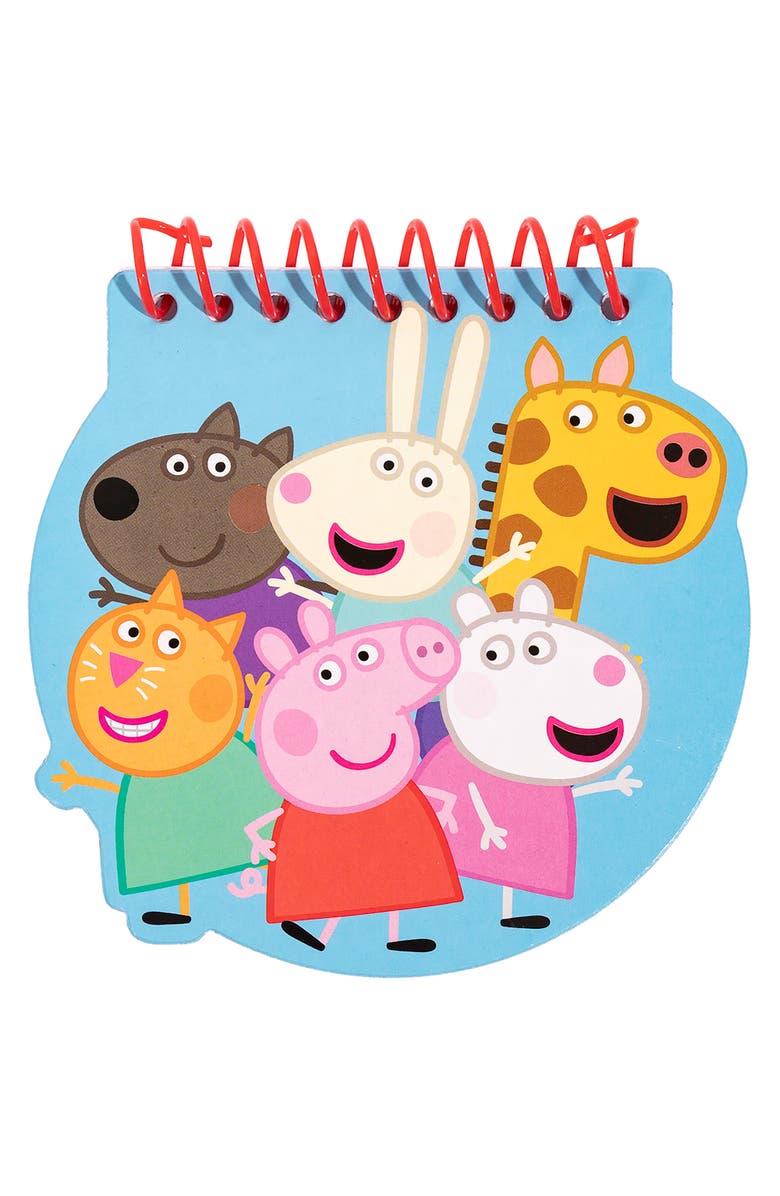 Inkology Stamp 
Doodle, Peppa Pig Creativity Set, Spiral Notebook, Kids 5+, Alternate, color, Multicolored