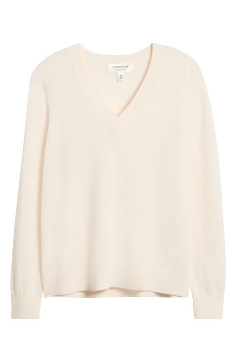 Cashmere V-Neck Sweater