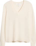 Nordstrom Cashmere V-Neck Sweater