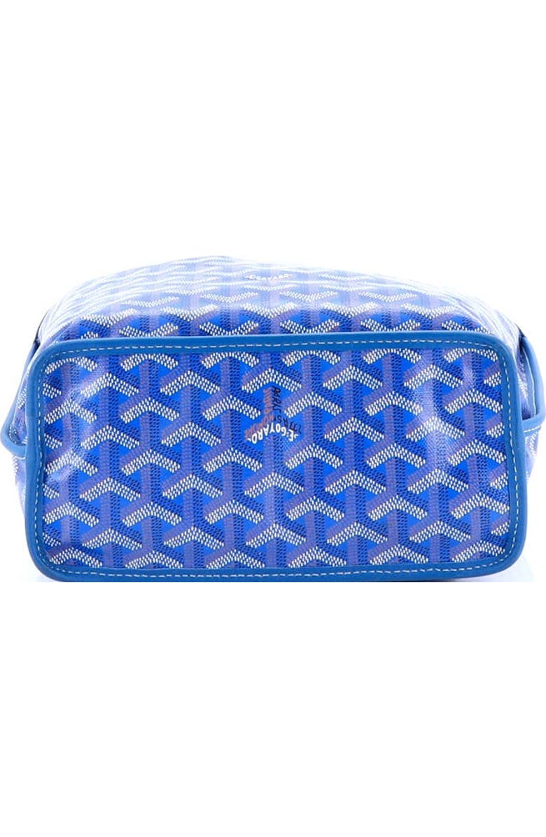 Pre-Owned Goyard Anjou Reversible Tote Coated Canvas Mini, Alternate, color, Blue