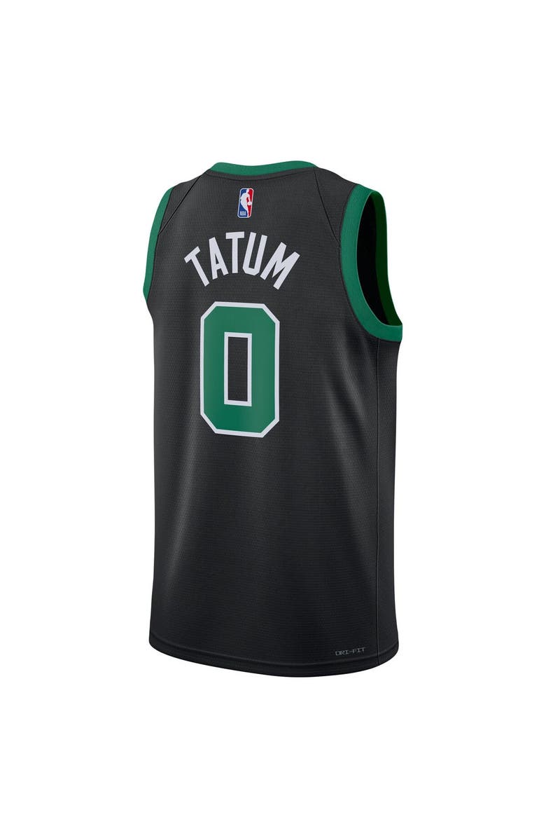 Jordan Brand Unisex Jordan Brand Jayson Tatum Black Boston Celtics Swingman Jersey - Statement Edition, Alternate, color, Black