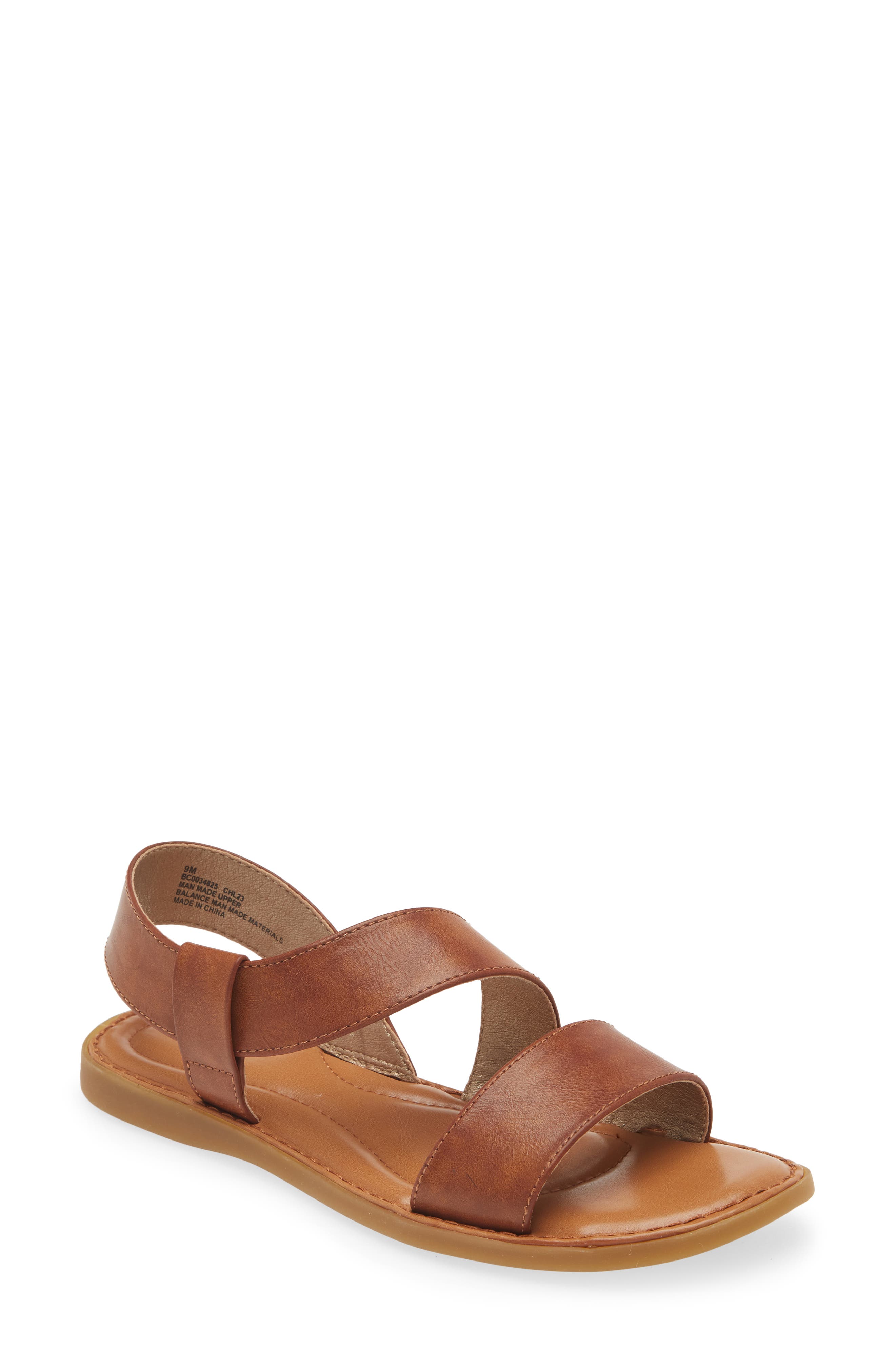 B O C BY BØRN Kacee Sandal, Main, color, Dark Tan