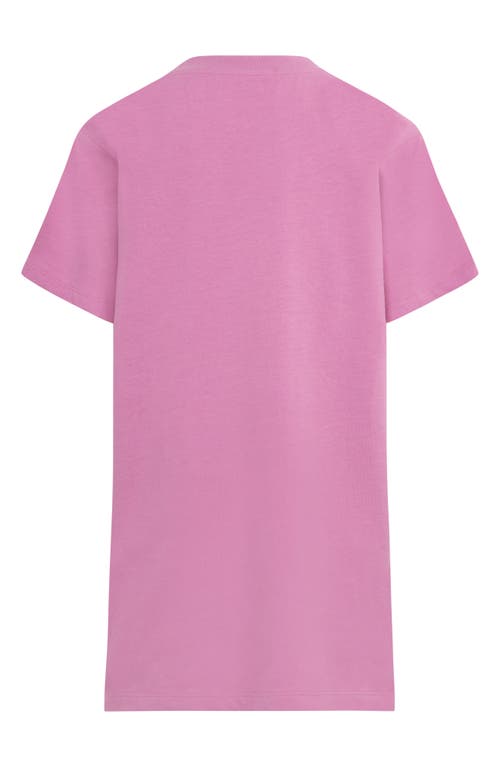 Nike Kids' Logo Embroidered T-shirt In Pink