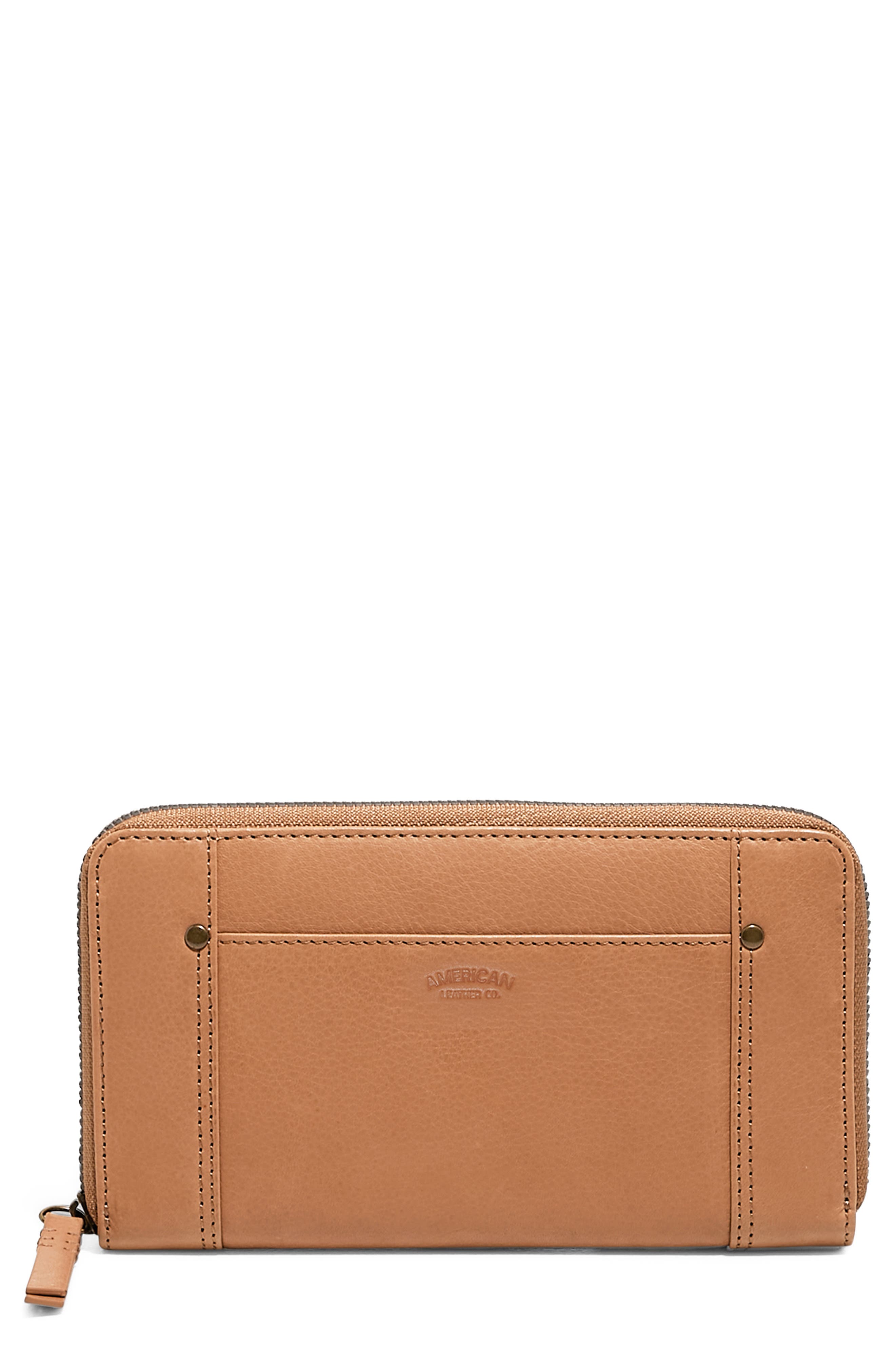 AMERICAN LEATHER CO. Austin Continental Leather Wallet