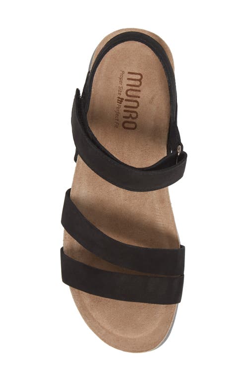 Munro Juniper Sandal In Black