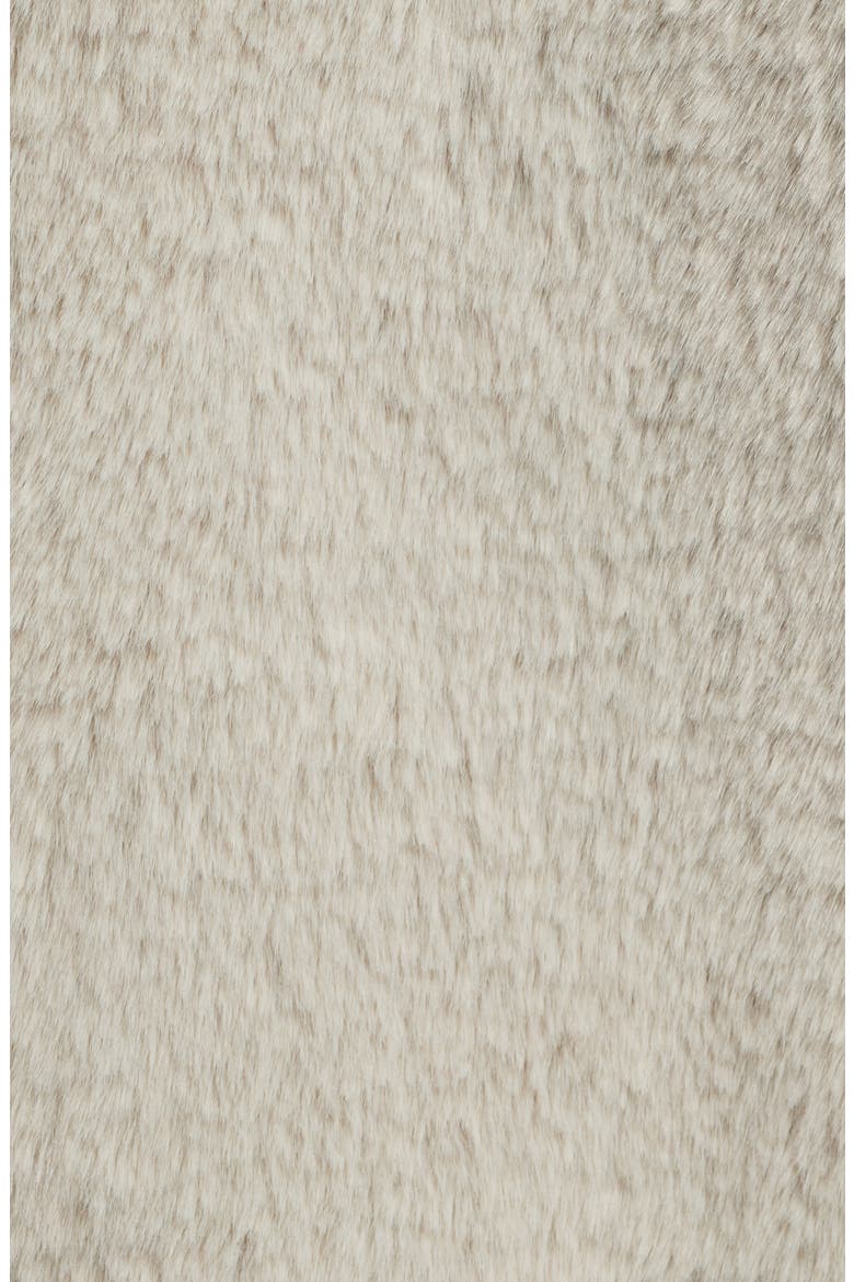 Jeon Water Repellent Reversible Faux Fur Jacket, Alternate, color, RAINY BEIGE