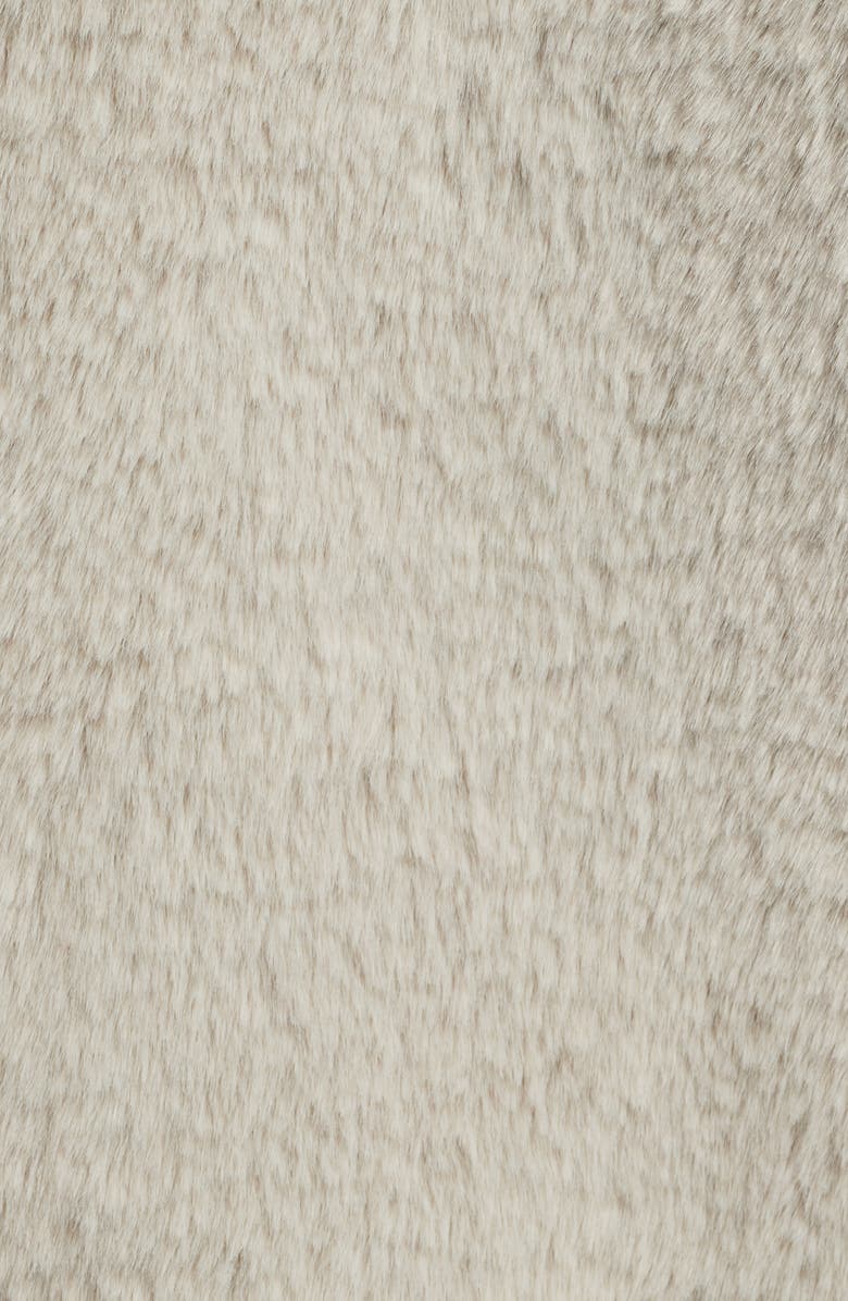 Save The Duck Jeon Water Repellent Reversible Faux Fur Jacket, Alternate, color, Rainy Beige