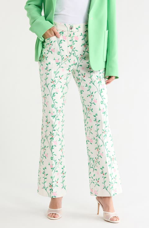 Straight Leg Trousers