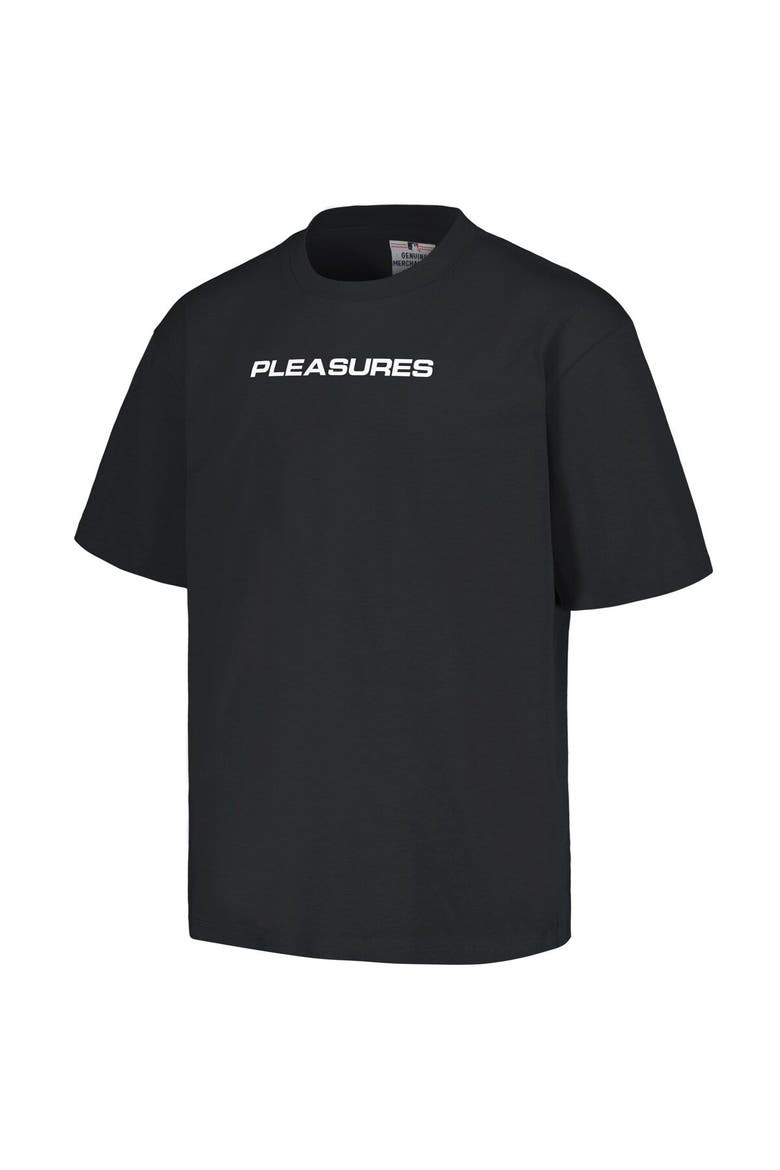 Men's PLEASURES  Black Chicago Cubs Ballpark T-Shirt, Alternate, color, Black